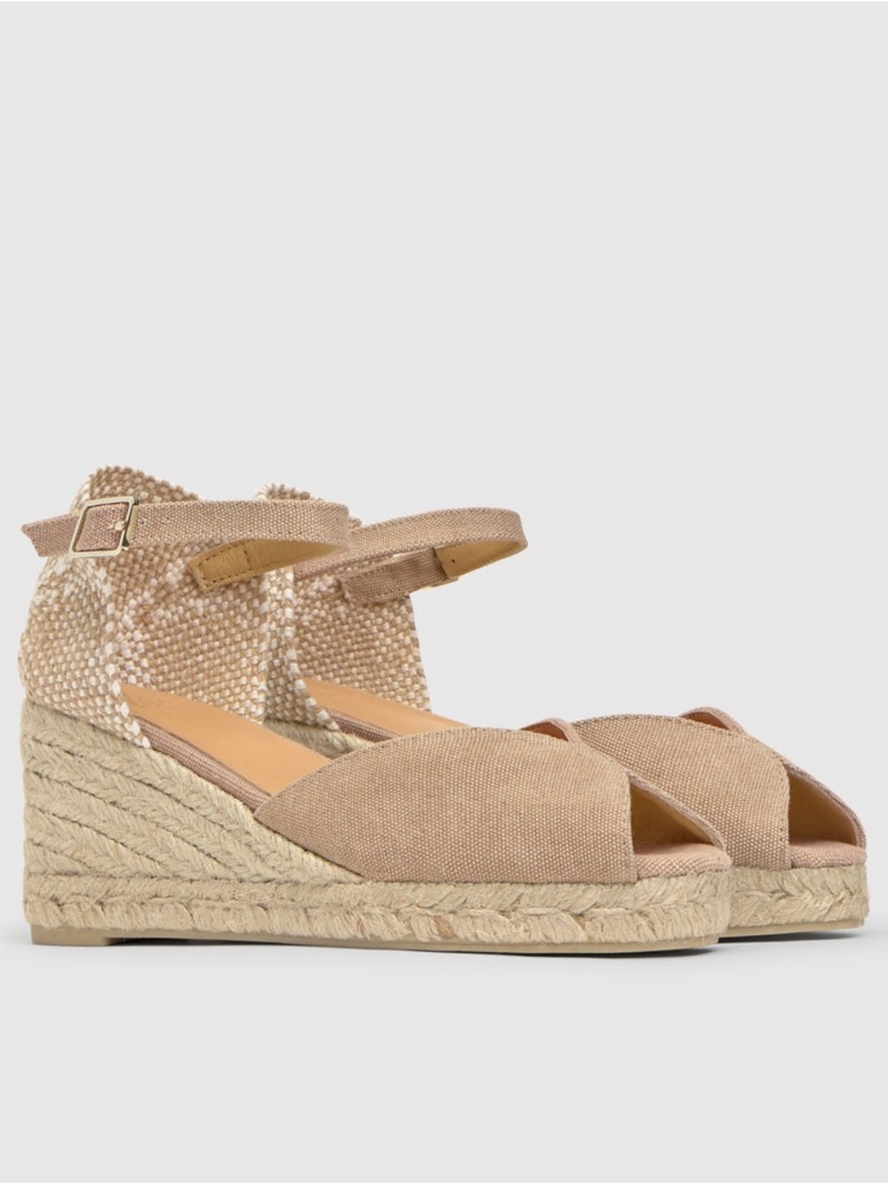 Castaner Bianca Sand Espadrilles Size EU 41 Women 10 NEW MSRP $200